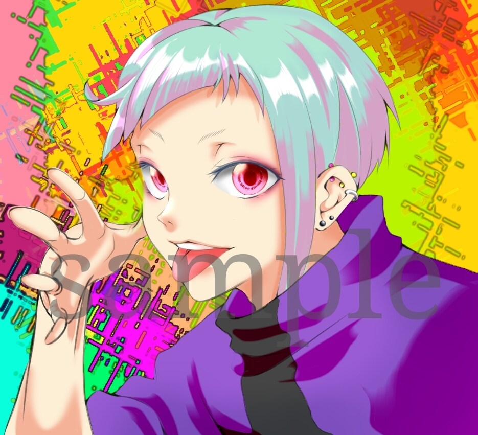 カッコいいイラストを描きます SNSのアイコンをかっこよくスタイリッシュにしませんか？ イメージ1