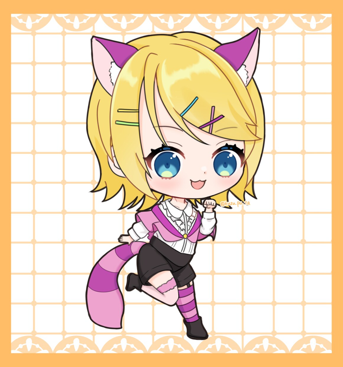ポップで明るいSDキャラのアイコンを描きます ミニキャラ、デフォルメキャラ、スタンプ利用にどうぞ！ イメージ4