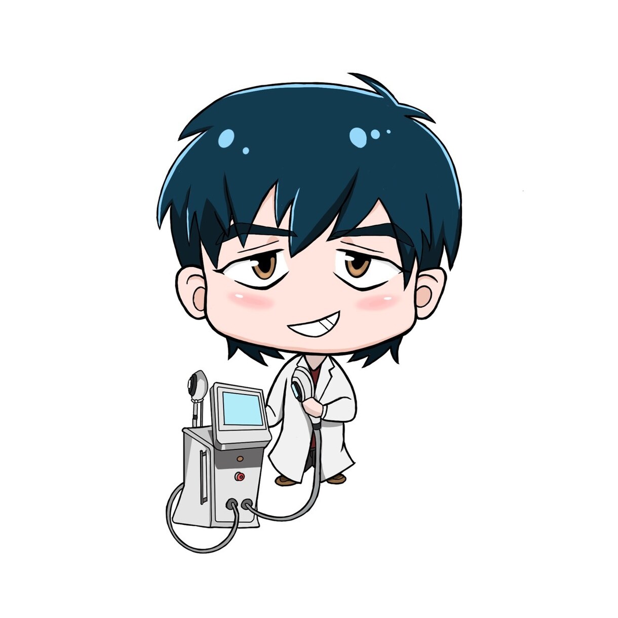 商用利用OK！かわいいデフォルメイラスト描きます アイコンにちょうど良いちびキャラ描きます。 イメージ1