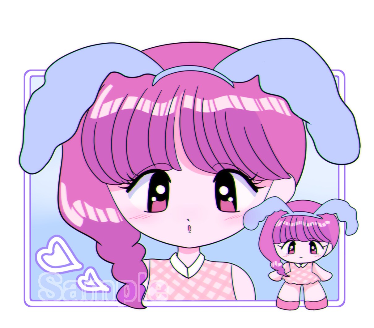 リテイク無し・あなたのOC可愛く描きます あなたのOC可愛く描きます♪二次利用OK★ イメージ2