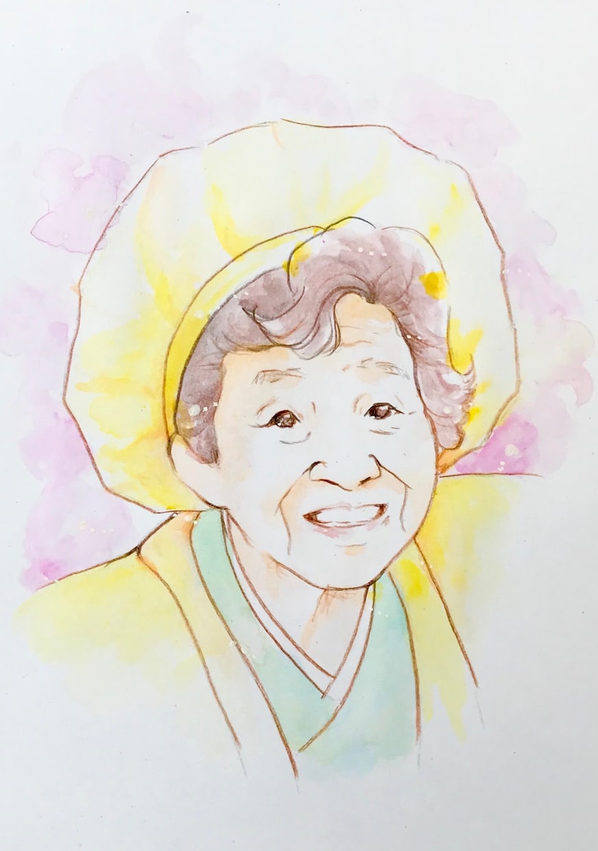 ふんわり優しい水彩画似顔絵制作します 写真そっくり！でも写真よりちょっぴり素敵で優しい似顔絵です イメージ6