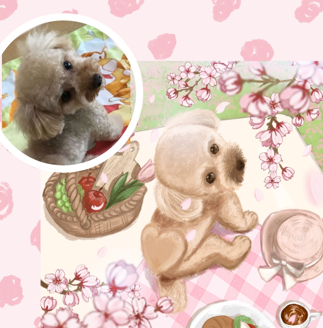 OPEN価格5月まで！ペットのイラスト描きます 背景にも力を入れています！可愛いを凝縮したリアルテイストな絵 イメージ5