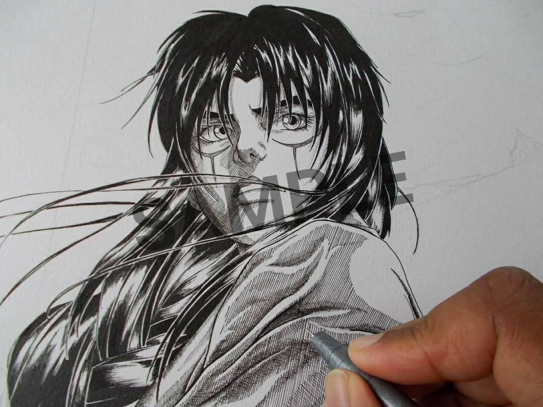 手書きマンガ、イラスト描きます 1枚のイラストから漫画まで、リアルなタッチで描きます。 イメージ7