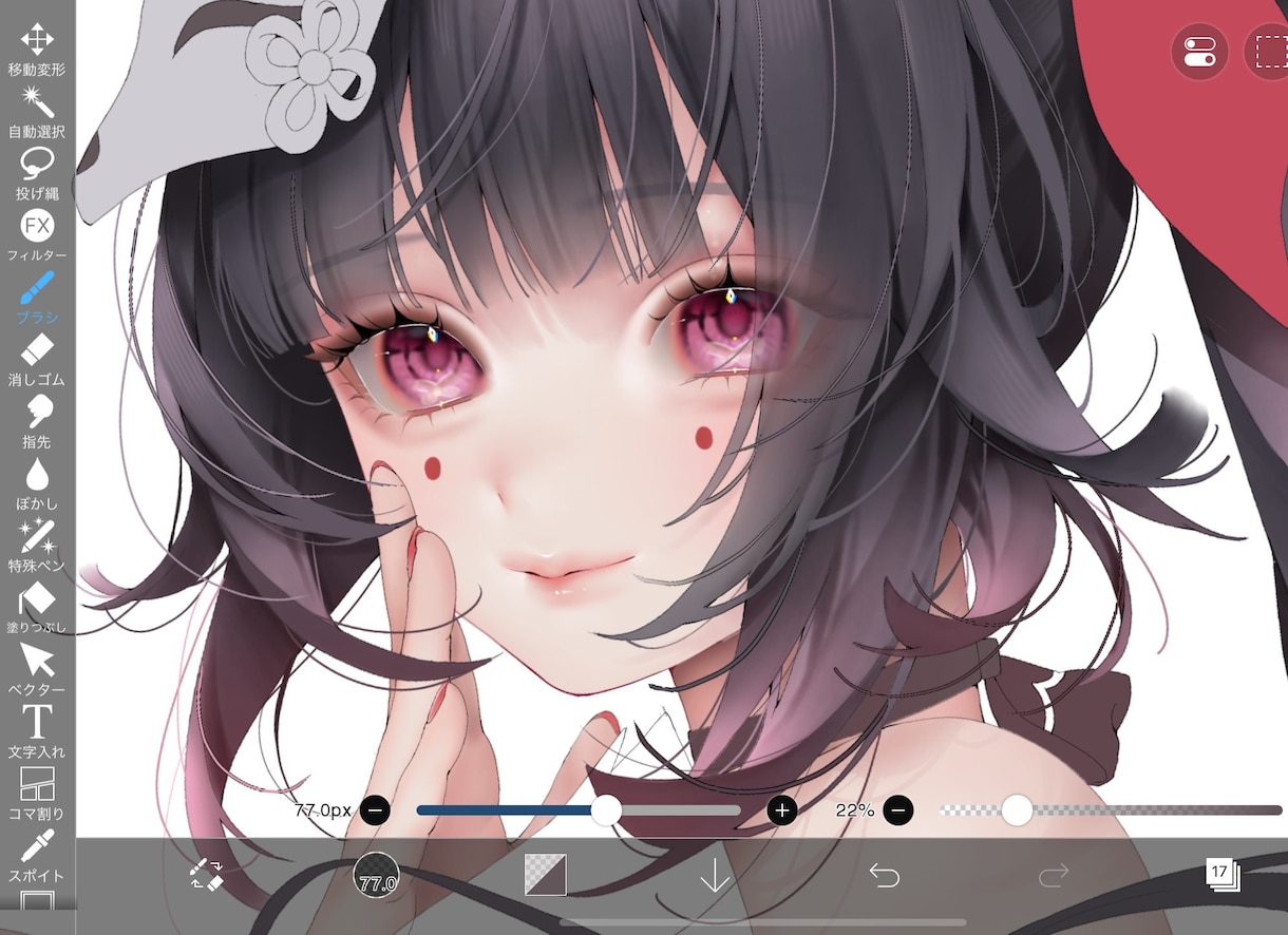 平成初期の萌え系や繊細なタッチのイラストを描きます アイコン等に使えるいろんな"可愛い"女の子を描きます！ イメージ2