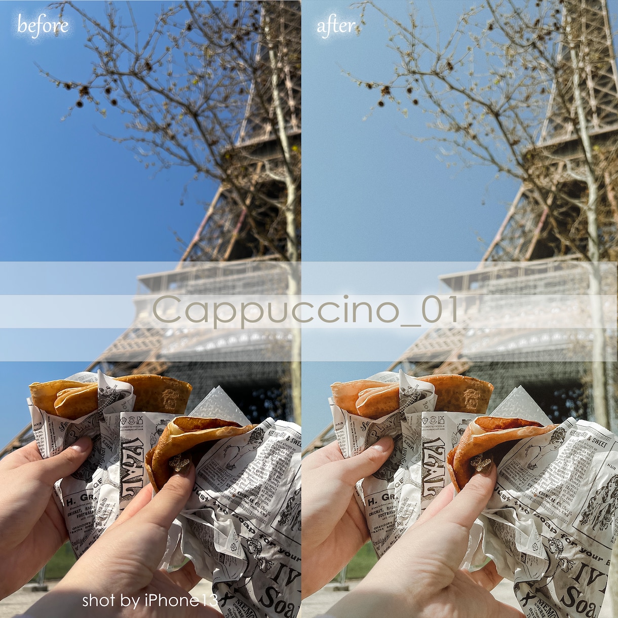 スマホで撮った写真を印象的な色味に仕上げます スマホ写真をワンタッチで雰囲気ある一枚に イメージ3