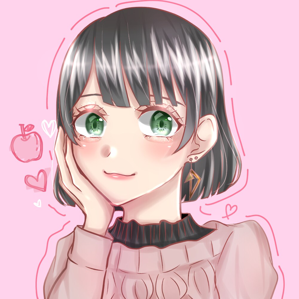 SNSアイコン描きます キラキラ可愛いSNSアイコン描きます！ イメージ1