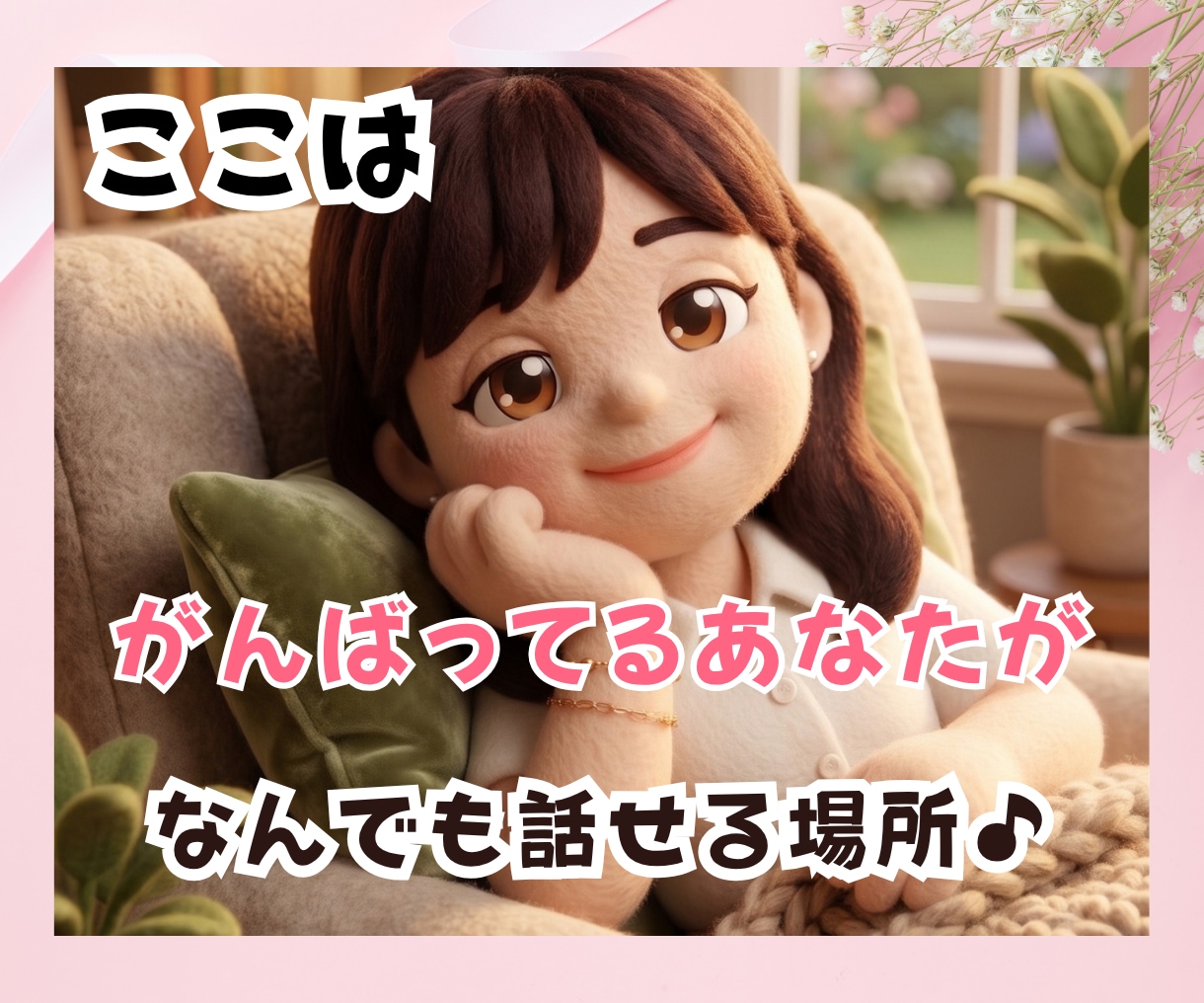 1分でもOK♪ママの本音、聴きます 【女性限定】子育て・夫婦・ママ友・仕事・義父母の愚痴もOK イメージ2