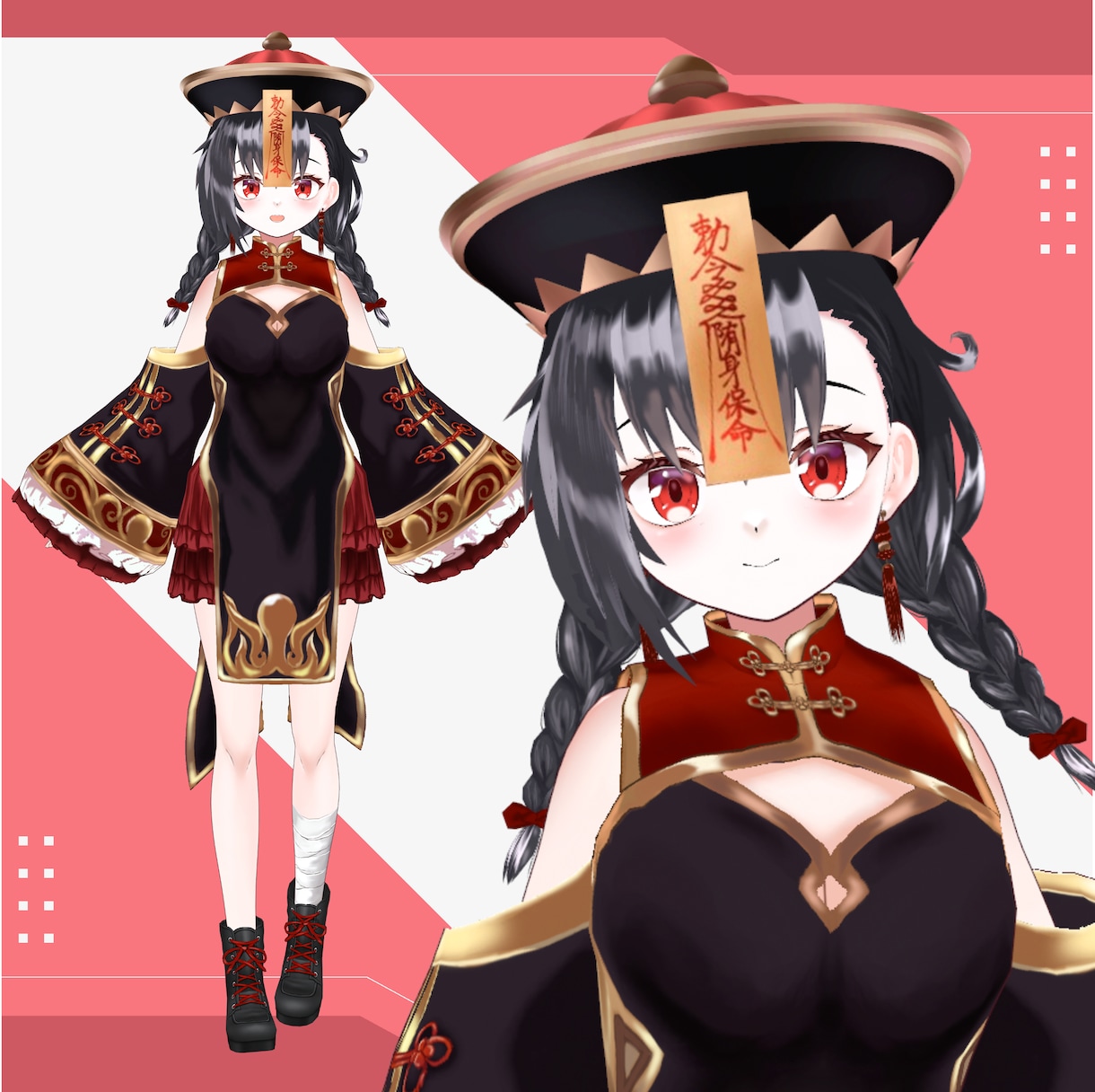 キャラデザから3Dモデルを制作します Vtuber様やVRchatなどメタバース空間でも使用可！ イメージ4