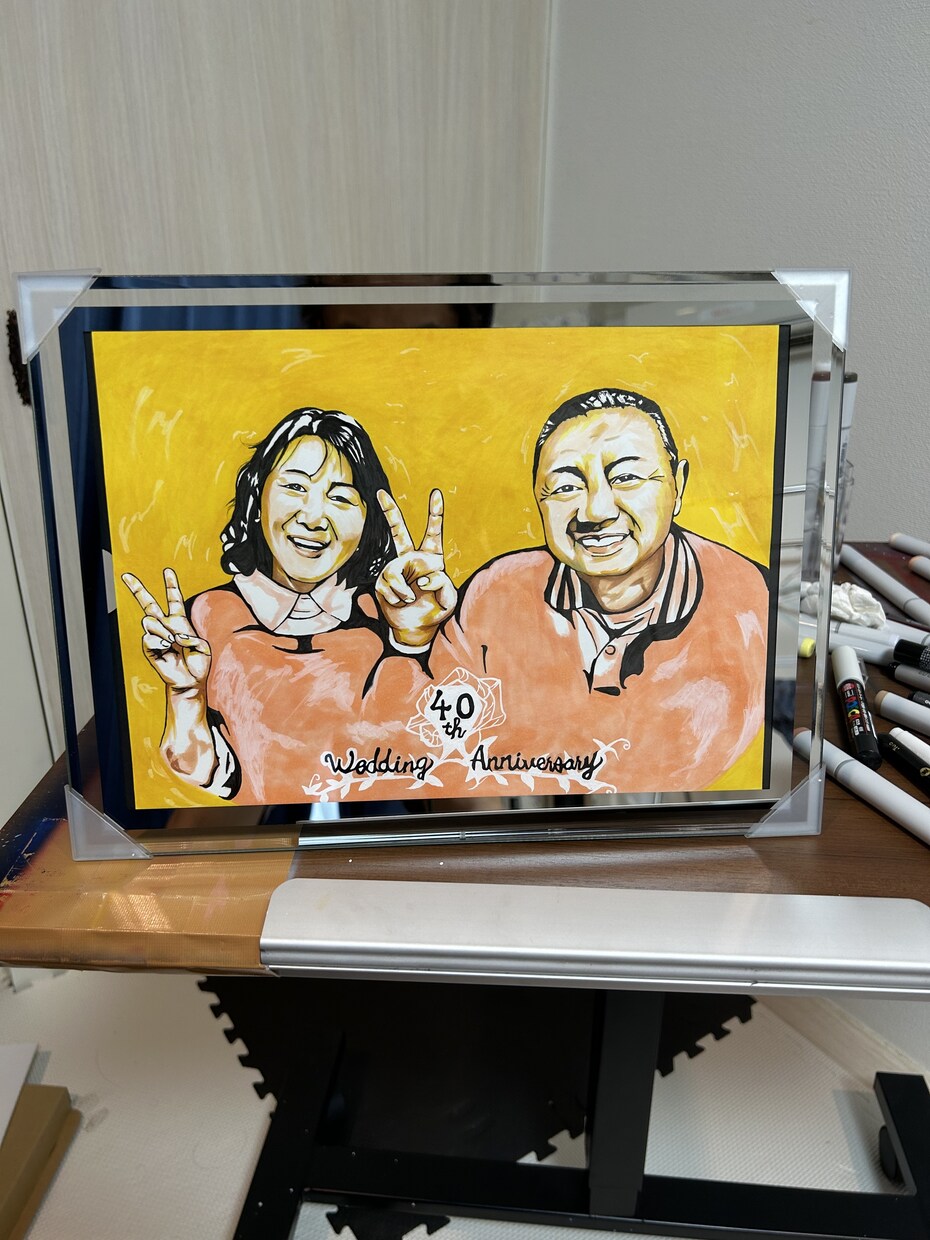 エアブラシを使用して絵を描きます イラストや写真とは違った暖かい雰囲気の絵をお届けします。 イメージ4