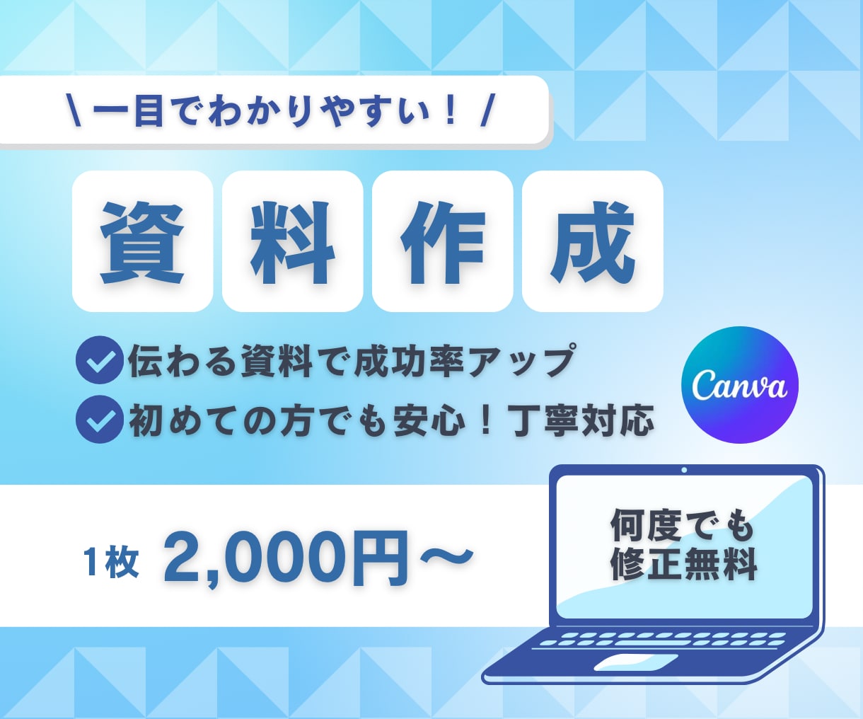 Canvaで見やすい！伝わるスライド作成します 現役学校事務員が作成！視認性◎ イメージ1