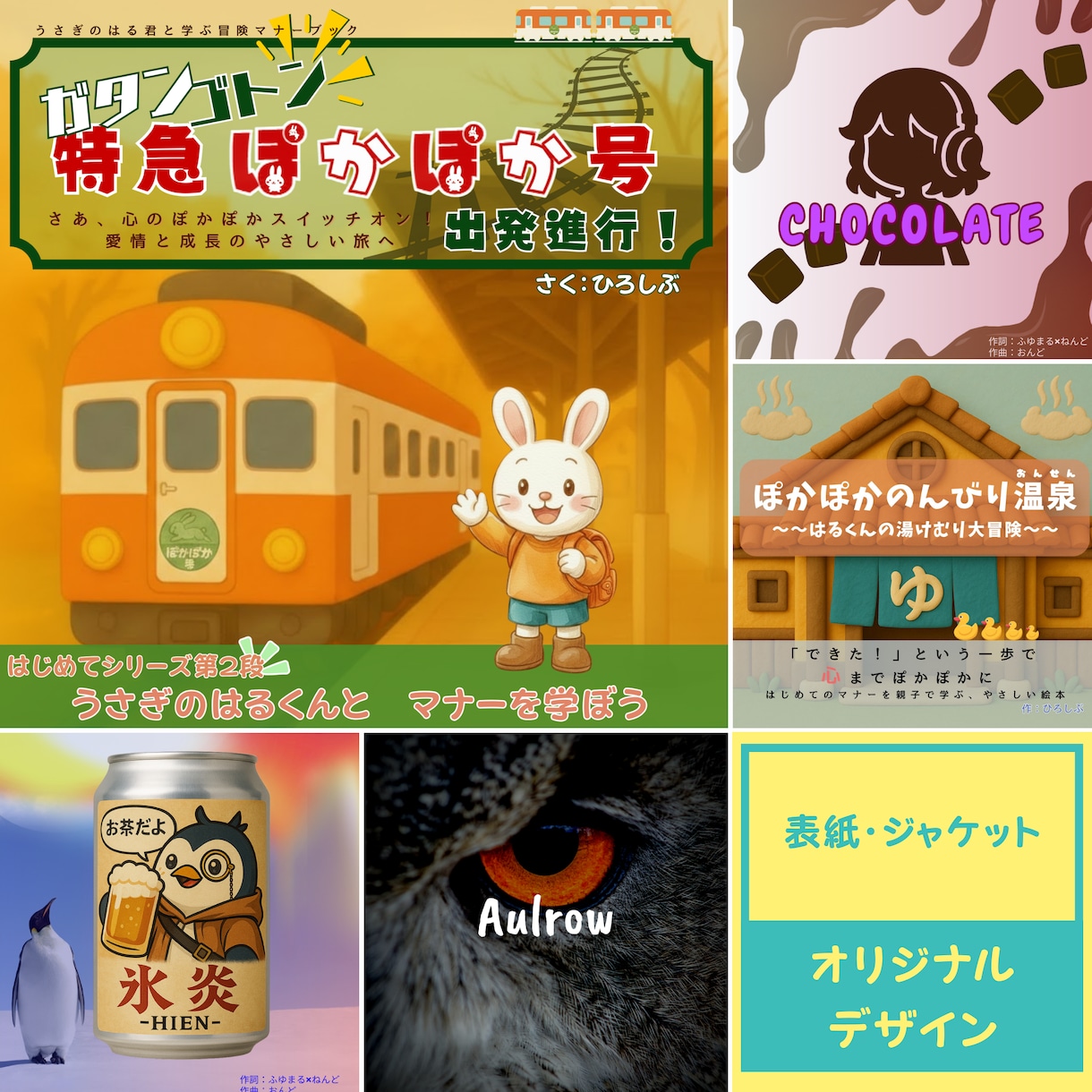 Kindle本が際立つの表紙・挿絵描きます オリジナルイラストであなたの本に彩を！特別な一冊にしませんか イメージ2