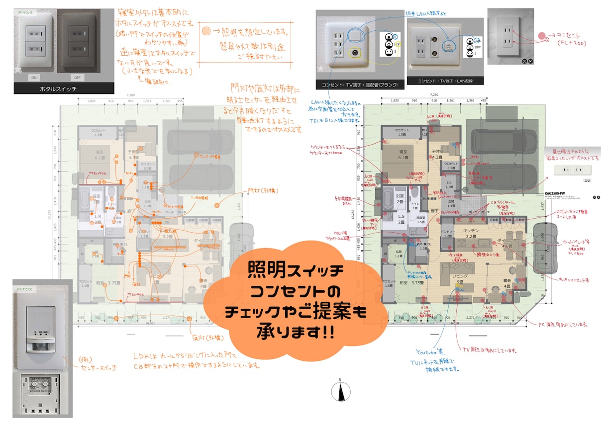 現役の一級建築士が間取り診断&改善案をご提案します ★絶対に失敗したくないあなたへ★コスパ最強の間取りチェック★ イメージ3
