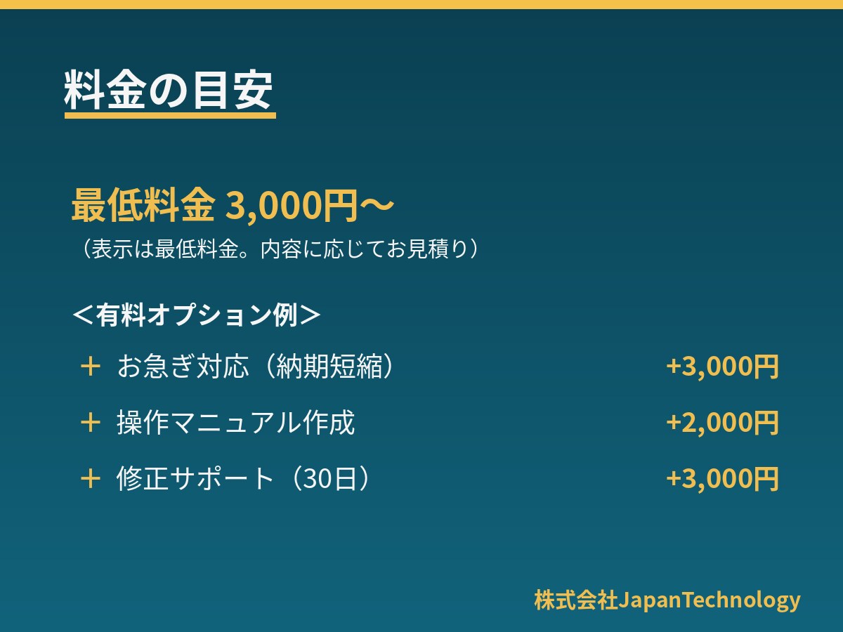 Excel VBA・マクロで作業を自動化します 繰り返しの手作業をVBAで自動化し、時間とミスを削減 イメージ6