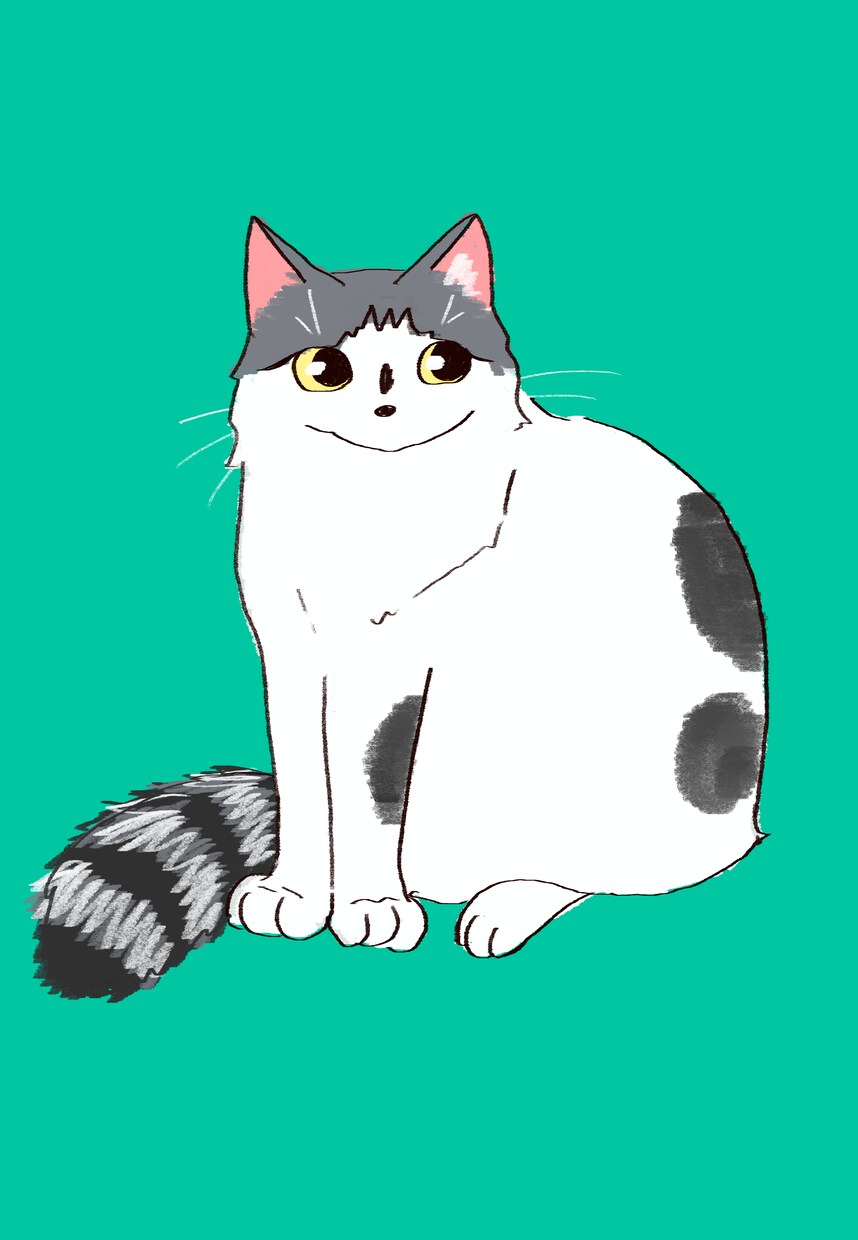 ペットの似顔絵描きます あなたのうちの子を、ポップなイラストに。 イメージ3