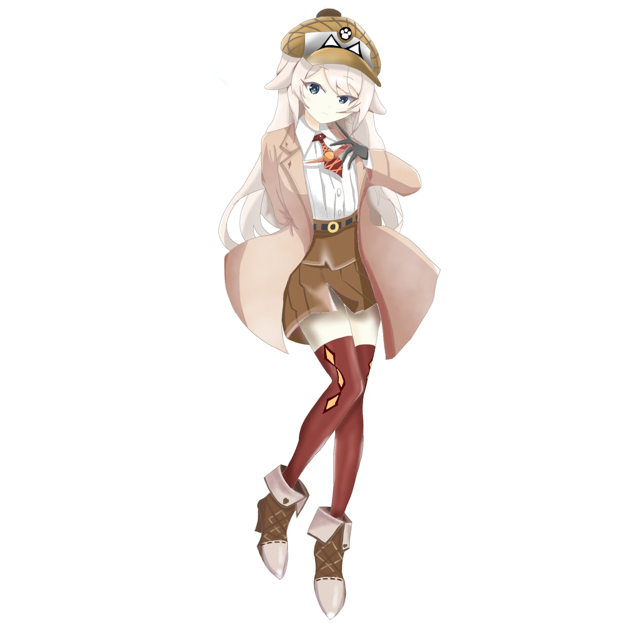 新立ち絵(オプションなし)の作成を行います 配信用として立ち絵などが必要な方に向けて イメージ1