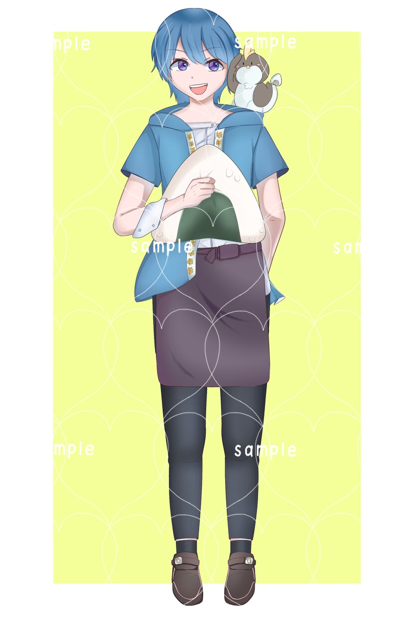 こちらは"IRIAM"向けの立ち絵を描きます IRIAMで配信したい方向けの立ち絵 イメージ2