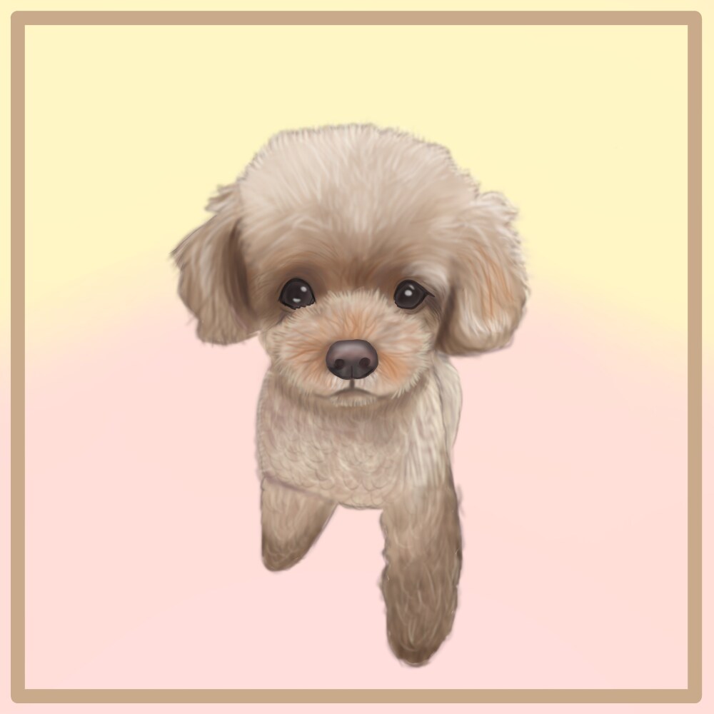 ワンちゃん、猫ちゃんの似顔絵描きます リアルな感じの犬、猫ちゃんの似顔絵を描かせていただきます！ イメージ2