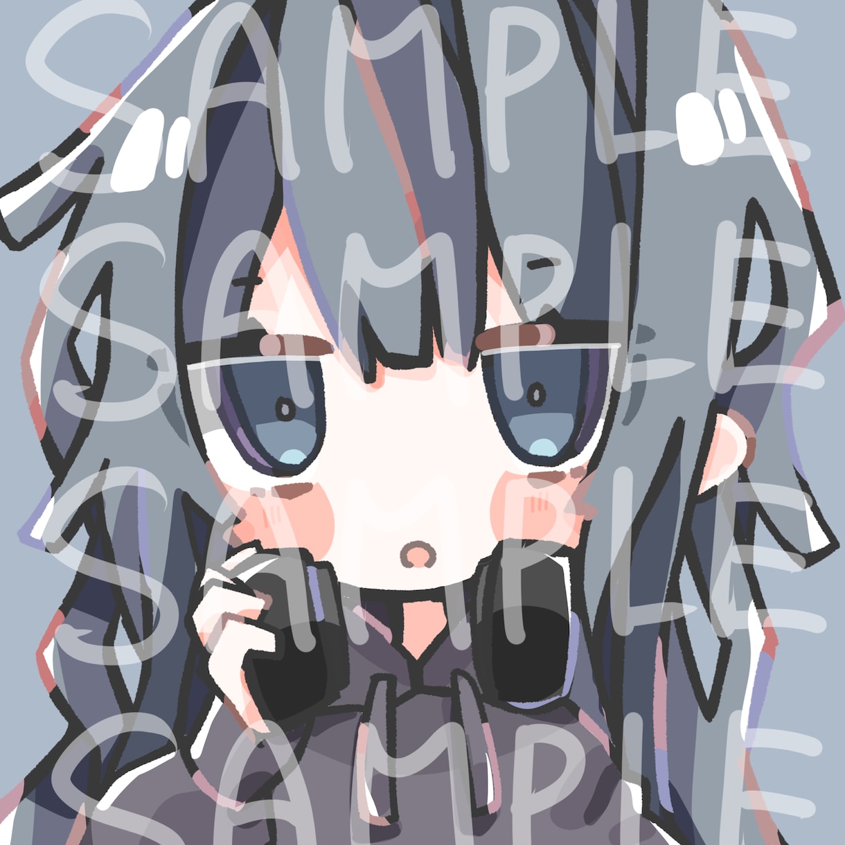 SNSアイコン作成します かわいい！けどちょっぴりダークなイラスト イメージ5