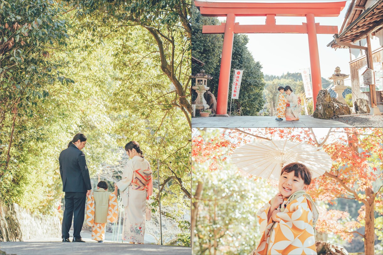 関西出張撮影❀今しかない特別な時間を形にします ご家族の想いに寄り添う 七五三・お宮参り出張撮影 イメージ1