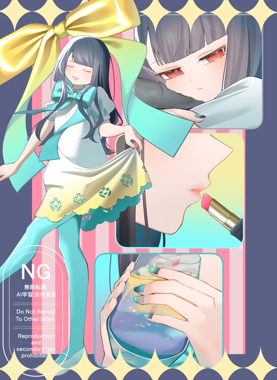 かわいい女の子のイラストを描きます かわいい女の子のイラストをオーダーメイドで作成いたします。 イメージ3