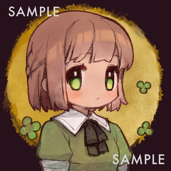 SNS用アイコン、イラストを製作いたします アニメキャラ風のSNSアイコン、イラストを制作いたします！ イメージ2