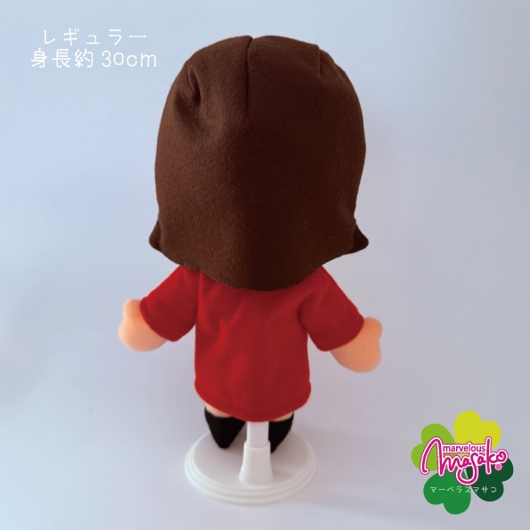 似顔絵人形１体（衣装規定）制作します ～あなたをそっくりに再現する、オリジナル似顔絵人形～ イメージ2