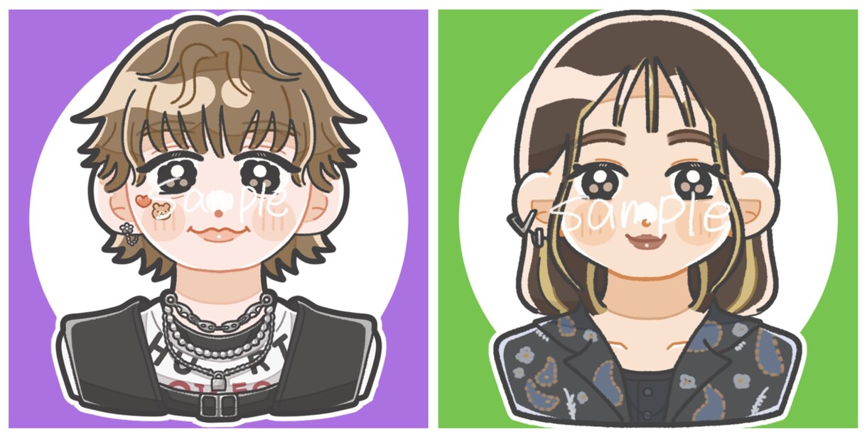 ゆるくてかわいい一枚イラスト描きます 生誕祭イラスト、配信待機画面、歌ってみたサムネなどに♪ イメージ8