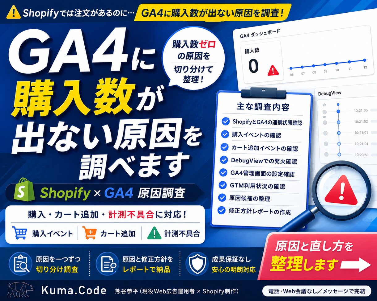 Google広告のCV計測を点検・修正します そのCV数、広告判断に使って大丈夫？ イメージ1