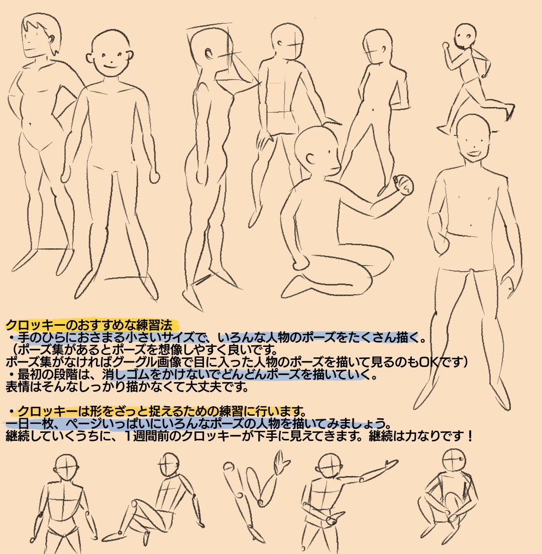 人物イラストの描き方相談にのります 人物イラストの基本的な練習方法をお教えいたします！ イメージ1