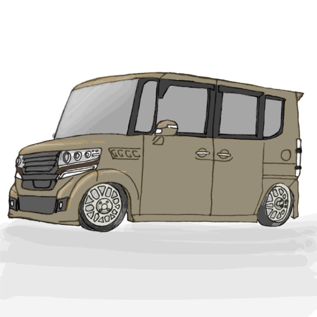 大切な愛車の絵描きます 車との思い出を残したい。そんなひとにオススメです！ イメージ3