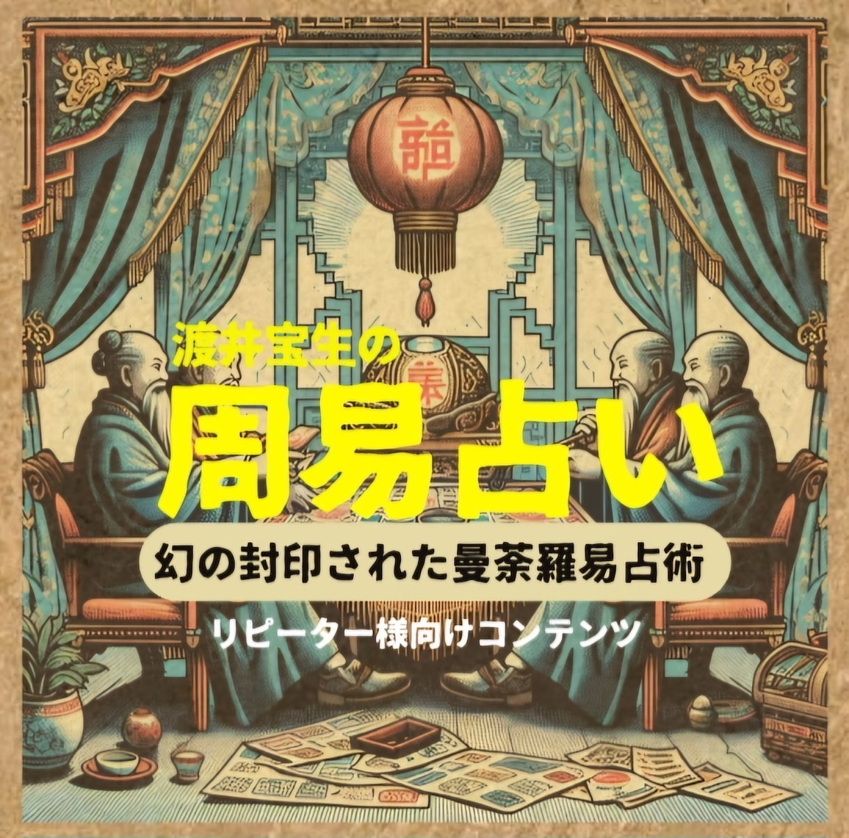 周易占術で問題を解決する突破口を見つけ出すします 幻の『曼荼羅易占術式』を駆使して鑑定。リピーター様向けコース イメージ1