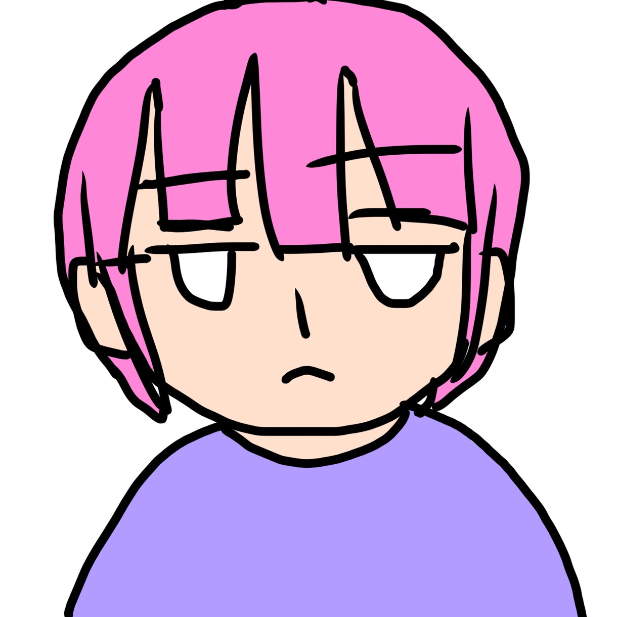 アイコン専用つかえます やる気無し女の子ダルダルさが可愛い イメージ1
