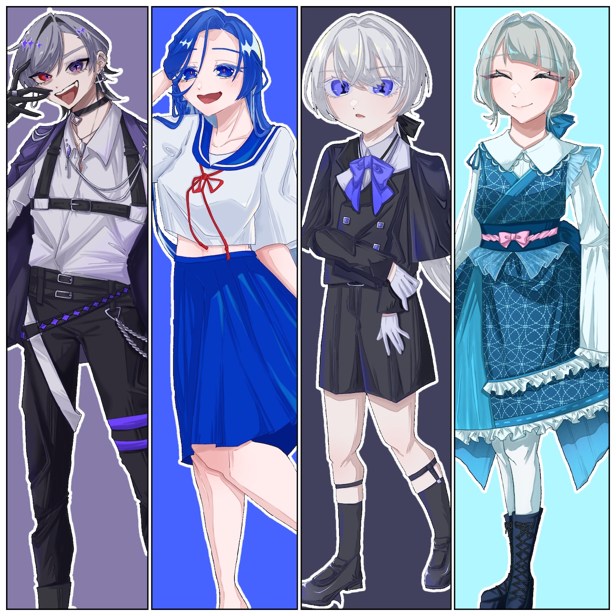 立ち絵描きます TRPGや、IRIAM、グッズ、その他諸々使用可能です イメージ5