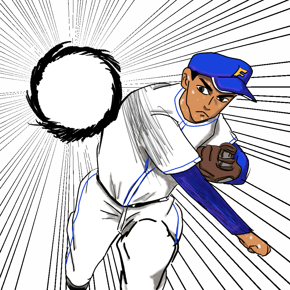 人物イラストを1枚制作します 【少年漫画風・アナログ手書きタッチのイラスト希望の方！】 イメージ1