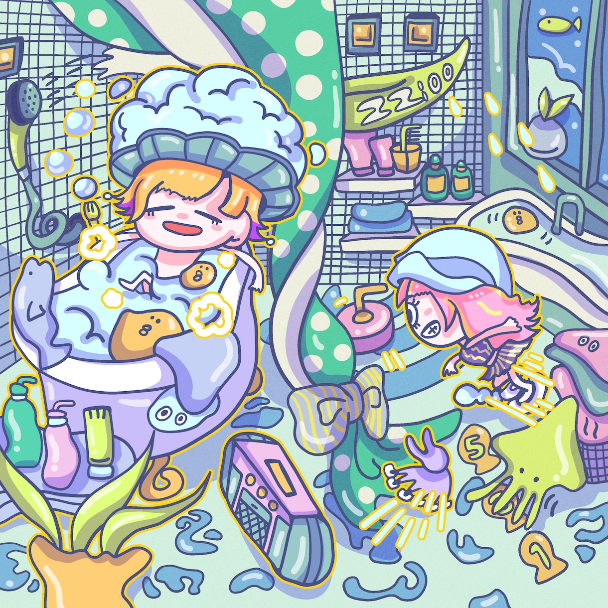 商用可！かわいくてシュールなイラスト描きます アイコン・動画・書籍など何でもご相談ください！ イメージ5