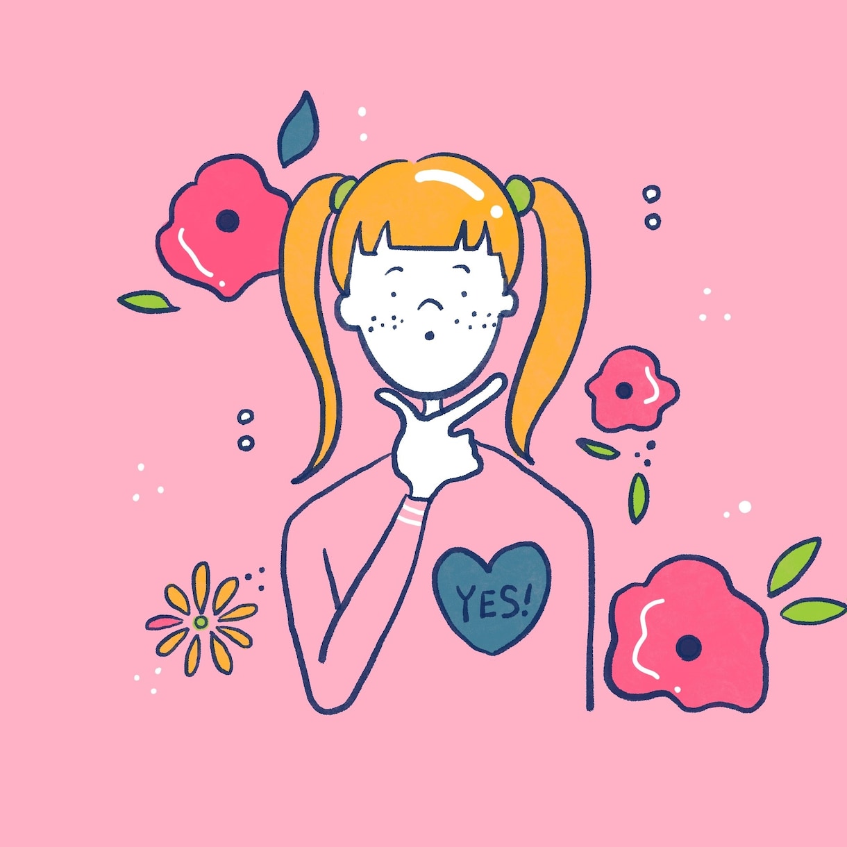シンプルで、ゆるPOPなイラストをお描きします アイコンや挿絵など、使用用途をヒヤリングしながら描きます イメージ2