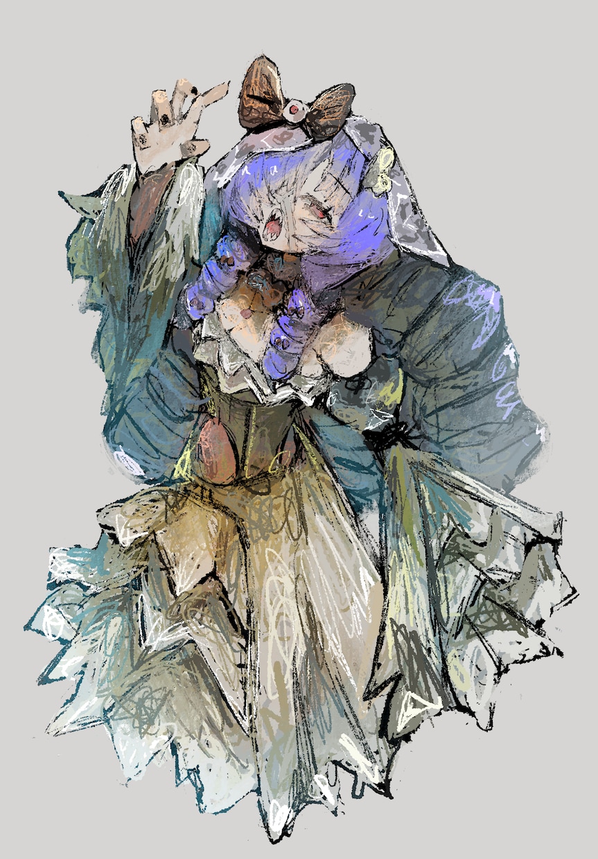 厚塗りで雰囲気あるイラストを制作致します アイコンイラスト･MVイラスト･動画や配信用などを制作します イメージ7