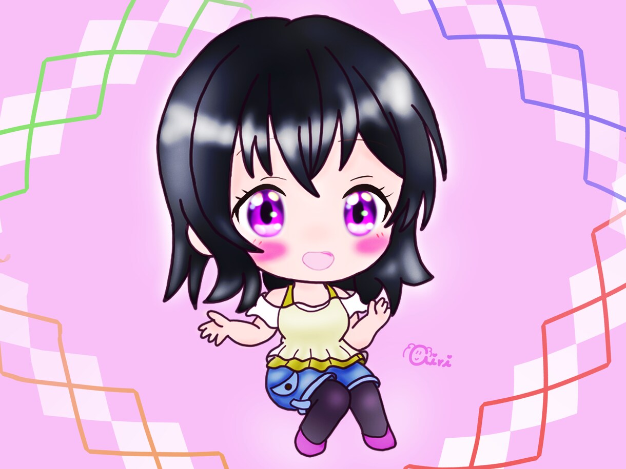 Twitterやブログに使うアイコン作成承ります まんまるかわいい！デフォルメキャラを描きますよ！ イメージ2