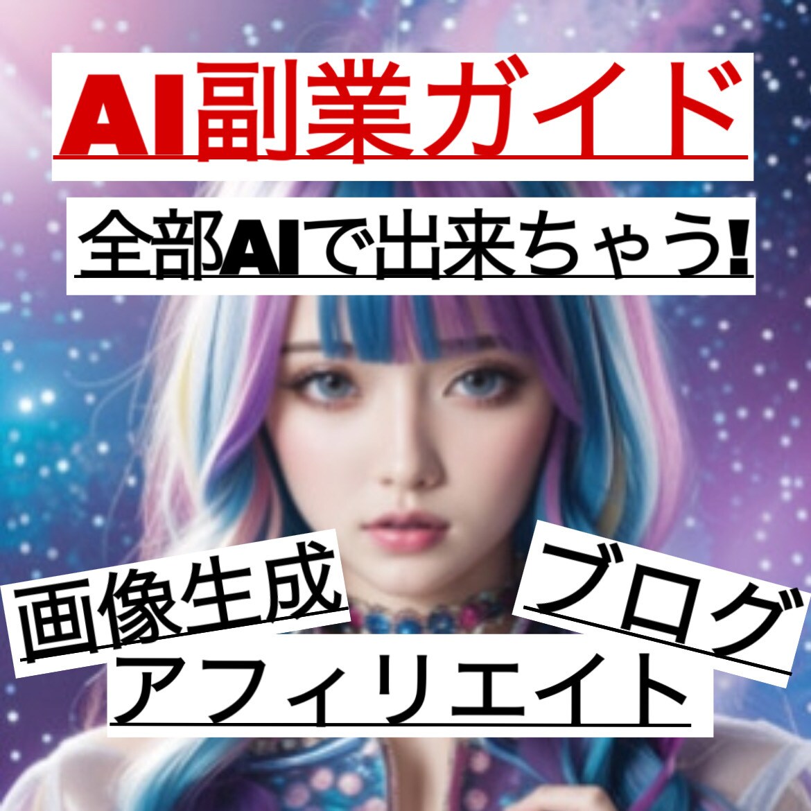 AIを活用した画像生成やブログ等の副業方法教えます 副業初心者必見！在宅やスキマ時間で収入upを目指しましょう！ イメージ1