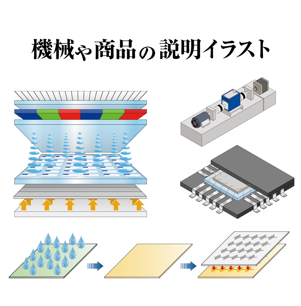 商用OK！説明に使えるイラスト制作します ビジネス・医療に使えるシンプルイラスト作成します イメージ5