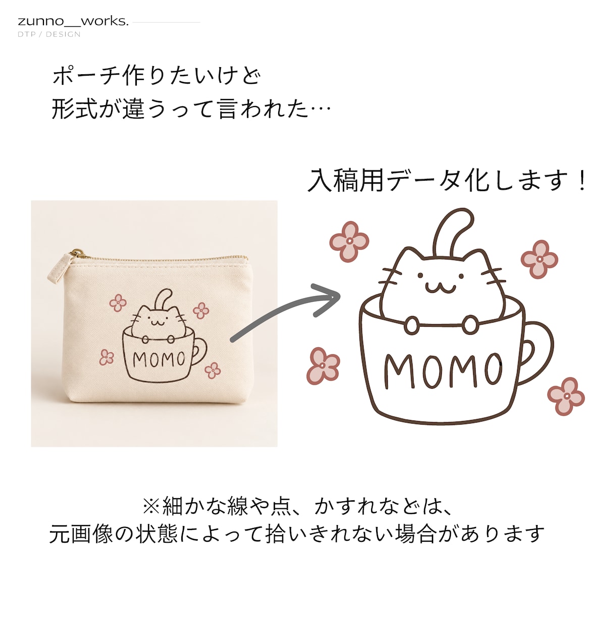 画像・手書きをIllustratorデータにします ✦ 初回3名様限定 ✦ 出品記念価格1,000円で対応します イメージ2