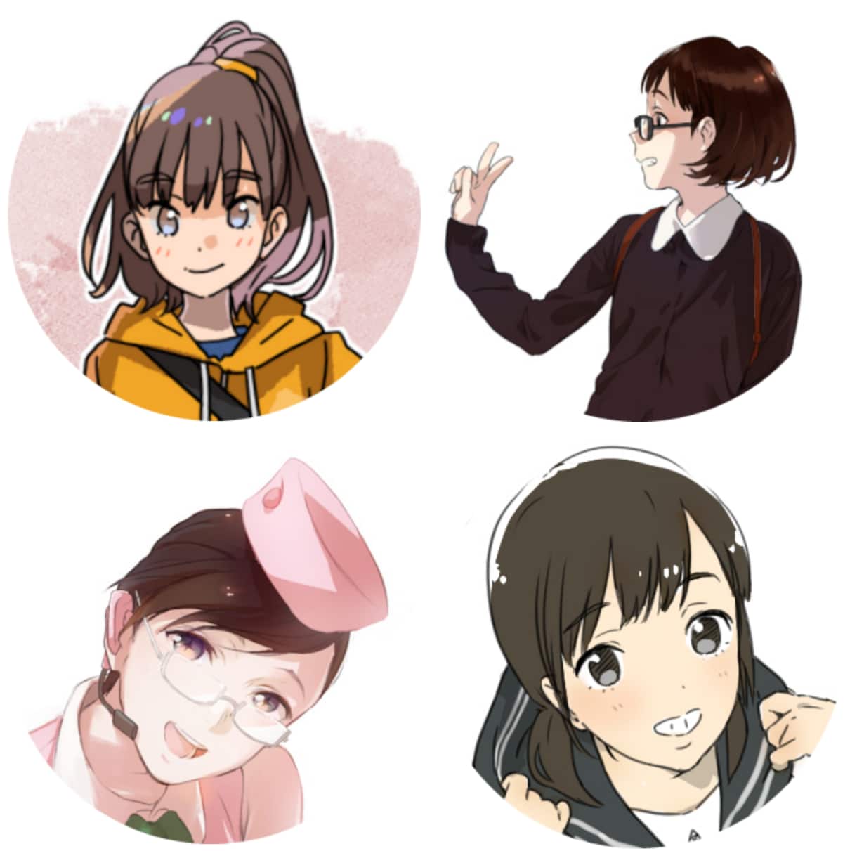 大人かわいい手描きSNSアイコンお描きします ペットも！SNSの顔、大事なアイコン。お気に入りを制作！ イメージ7