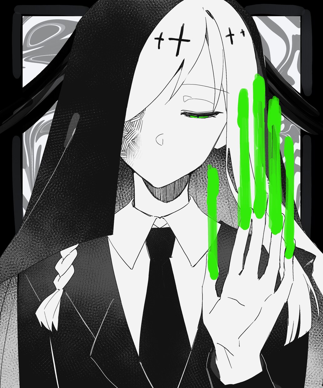 クリプトンボーカロイド等可！MV一枚絵描きます ボカロMVやUTAUMVに使用する一枚絵描かせていただきます イメージ8