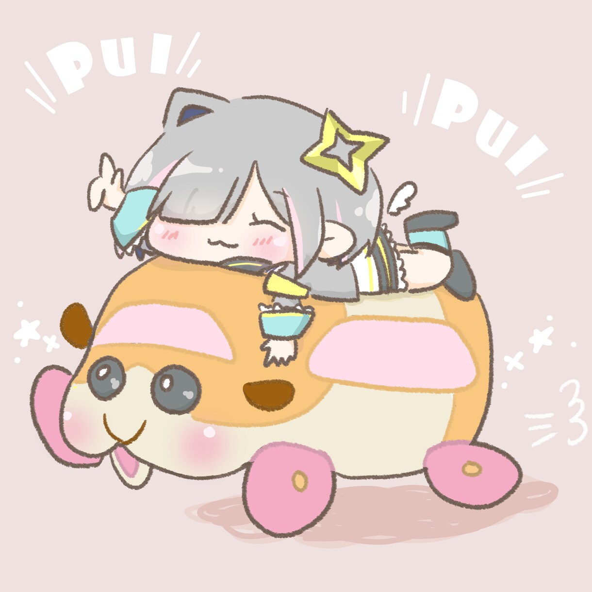 かわいいミニキャラSDイラストを描きます 人気VTuberのYouTubeサムネに採用実績あり！ イメージ6