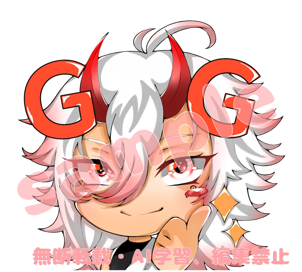 サブスク専用イラスト描きます デフォルトでサブスクに使えるイラストになります イメージ4