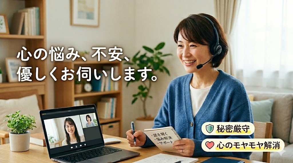 辛い時・しんどい時、話聞きます寄り添います 介護の悩み抱えてませんか？無理せず人を頼りましょう。 イメージ2