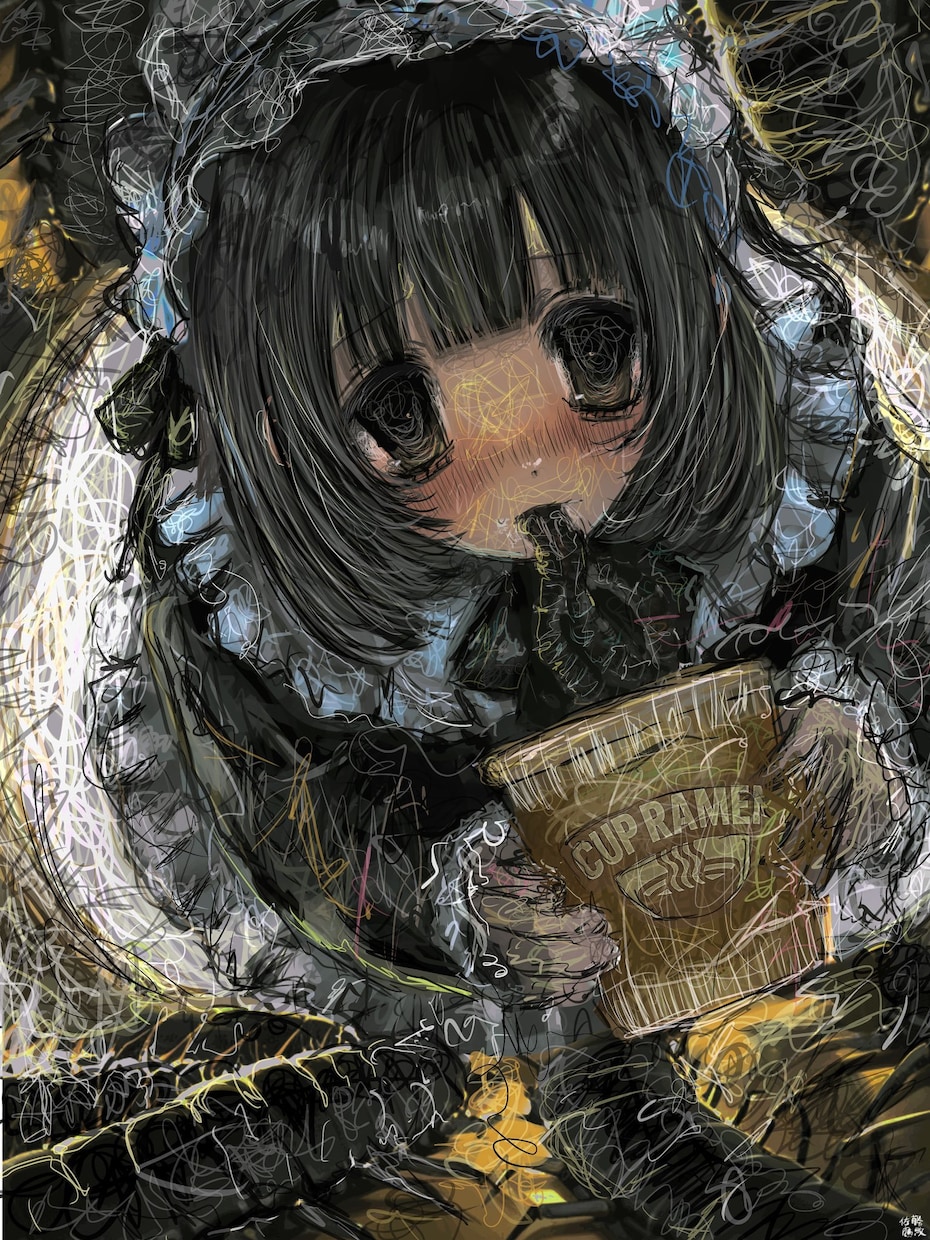 感情を描いたイラストを制作します 一度見たら、頭の奥に残る絵を描き忘れられない。 イメージ4