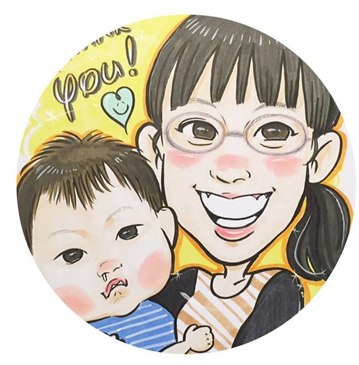 結婚式の似顔絵(デジタル)描きます ウェルカムボード用の似顔絵承ります♪ イメージ10