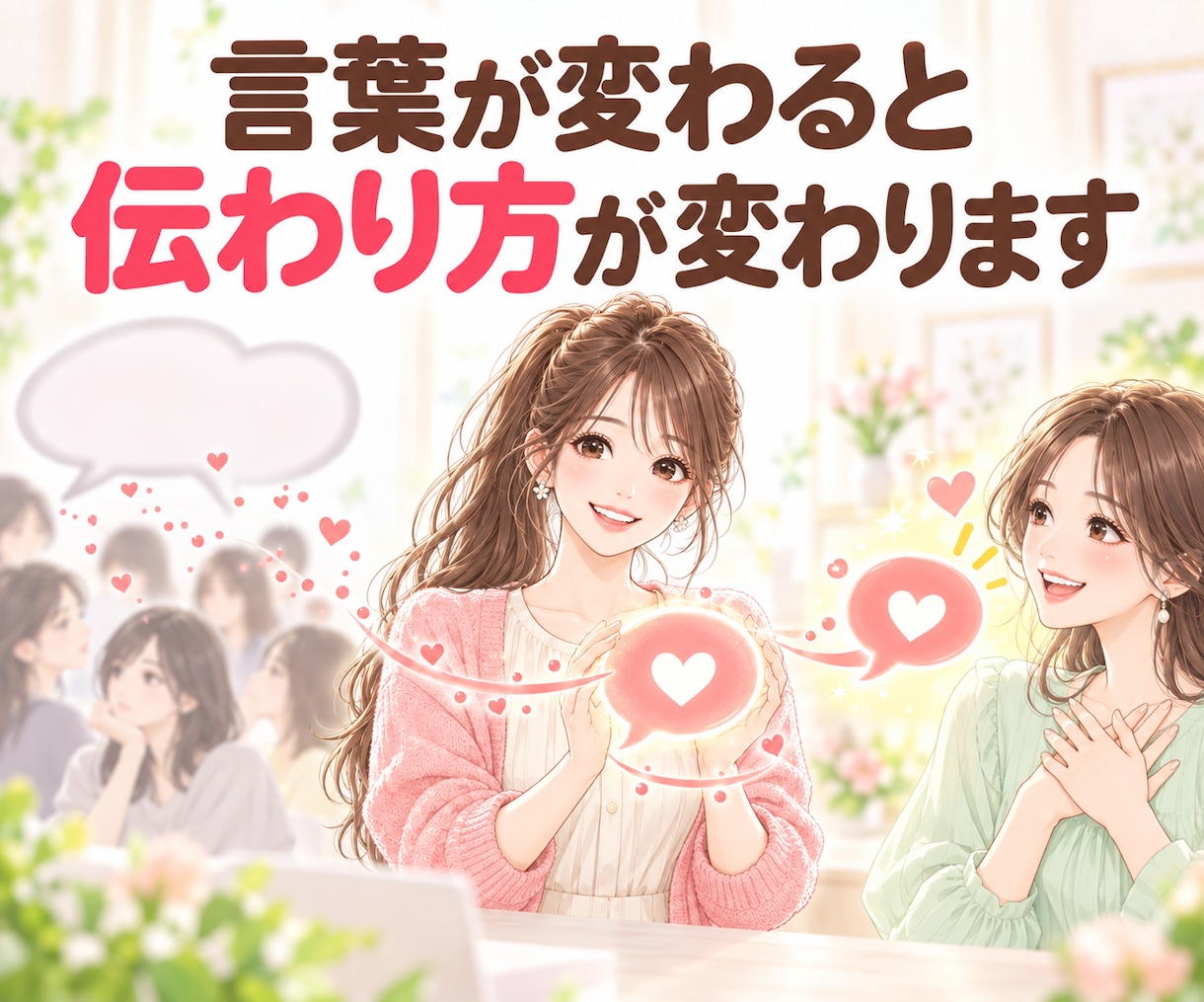 あなたのサービス、誰に届けたいか一緒に整理します 初心者さん向けに、お客様像・悩み・伝え方をやさしく言語化♡ イメージ7