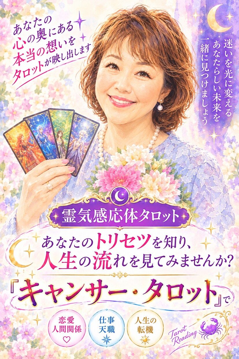 片思い｜あの人の本音をタロットとオラクルで占います ♡鑑定歴5年｜あなたの恋に寄り添い次の一歩を応援します イメージ1